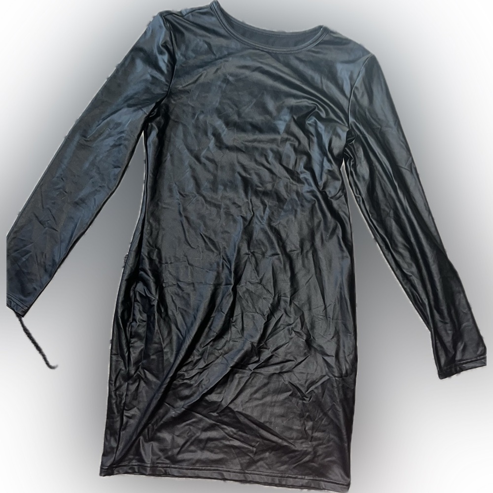 NWT pleather dress